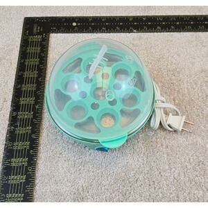 MyMini Egg Cooker Aqua Teal Compact Electric 7 Egg Capacity